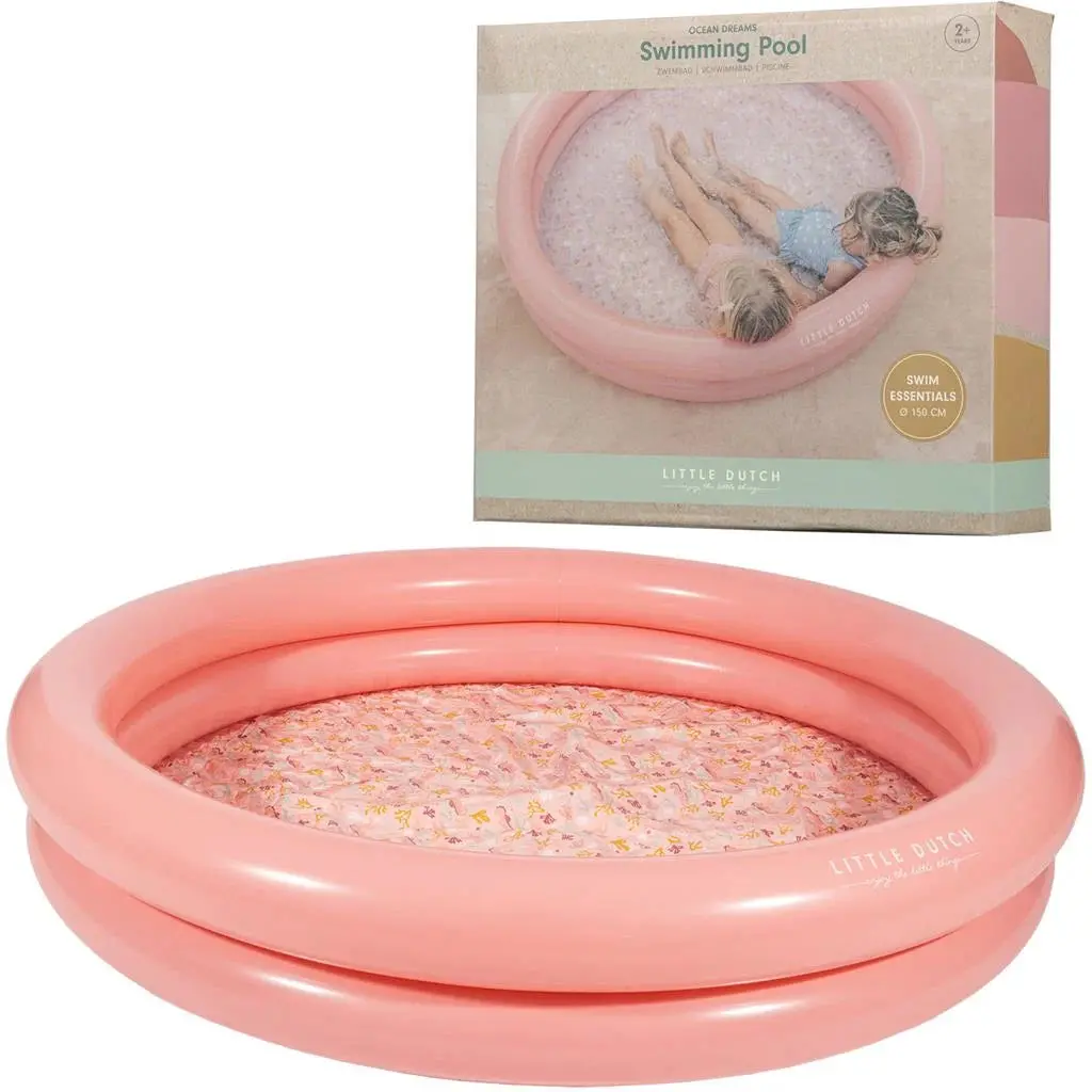 Little Dutch Ocean Dreams Swimming Pool Pink 150Cm 1
