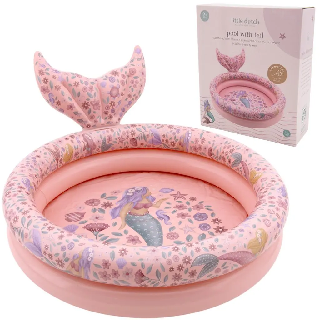Little Dutch Dreamy Mermaid Pool 80Cm With Tail 1
