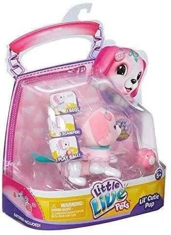 Little Live Pets Cutie Pups Interactive Toys - Assorted 1