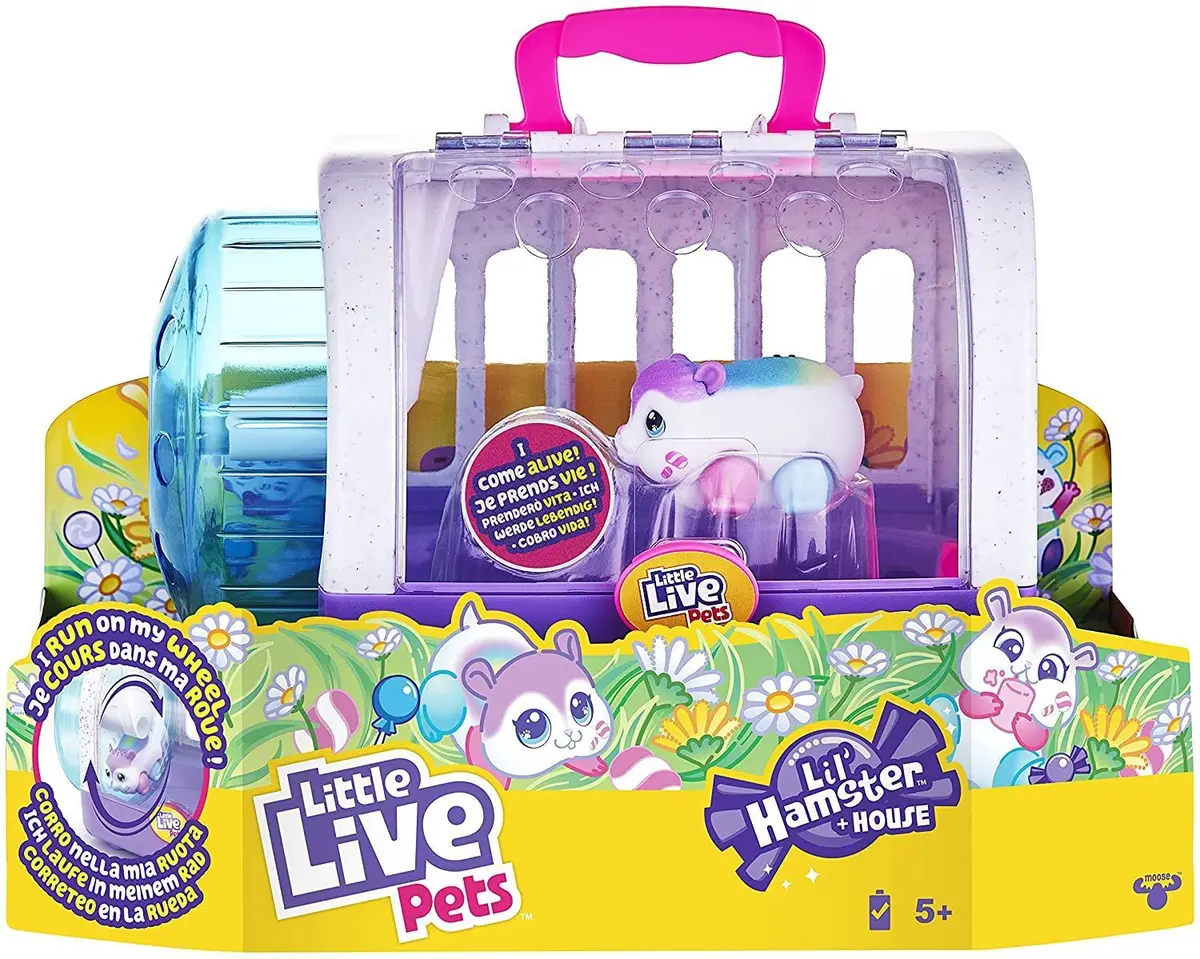 Little Live Pets Lil Hamster And House Playset S1 1