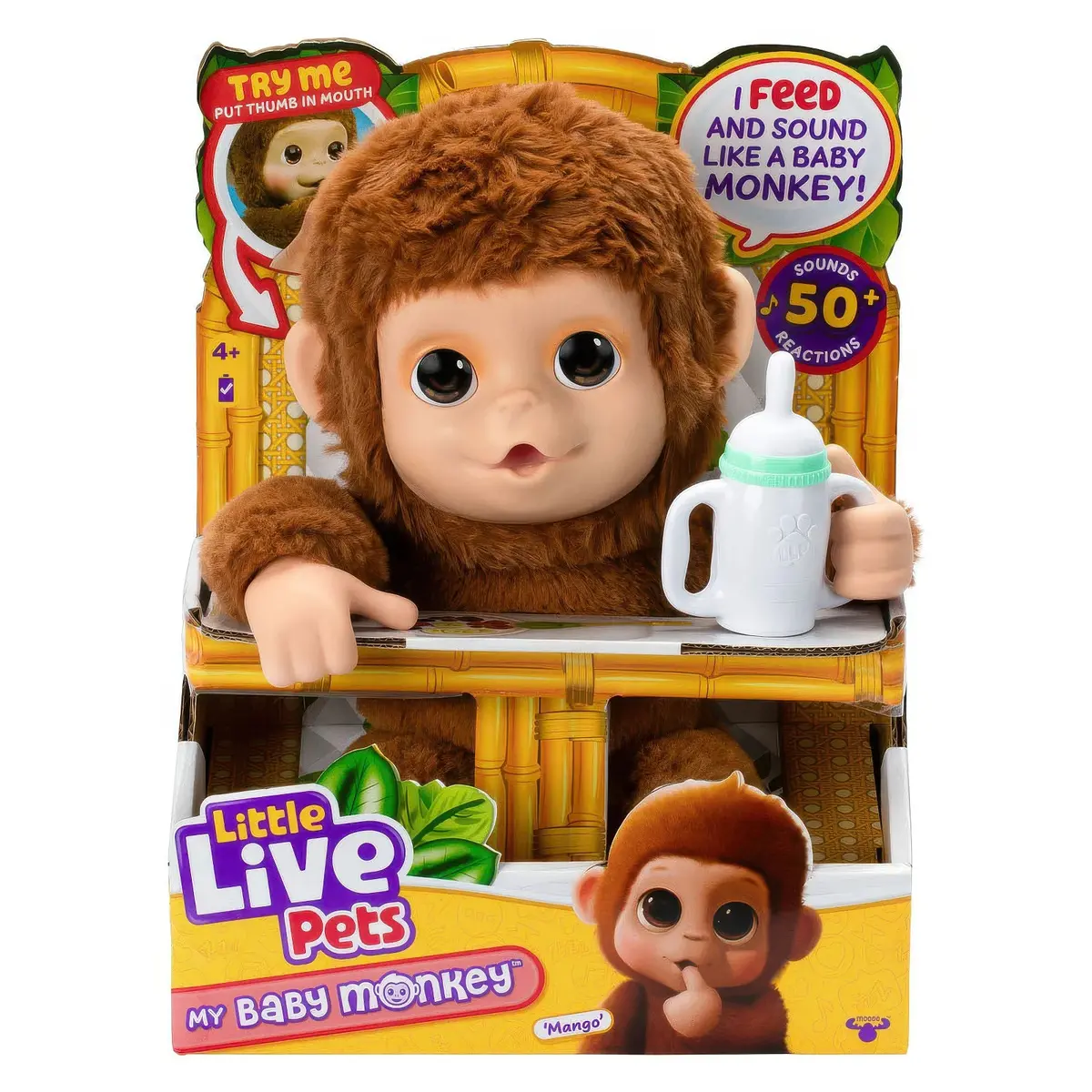 Little Live Pets My Baby Interactive Monkey 1