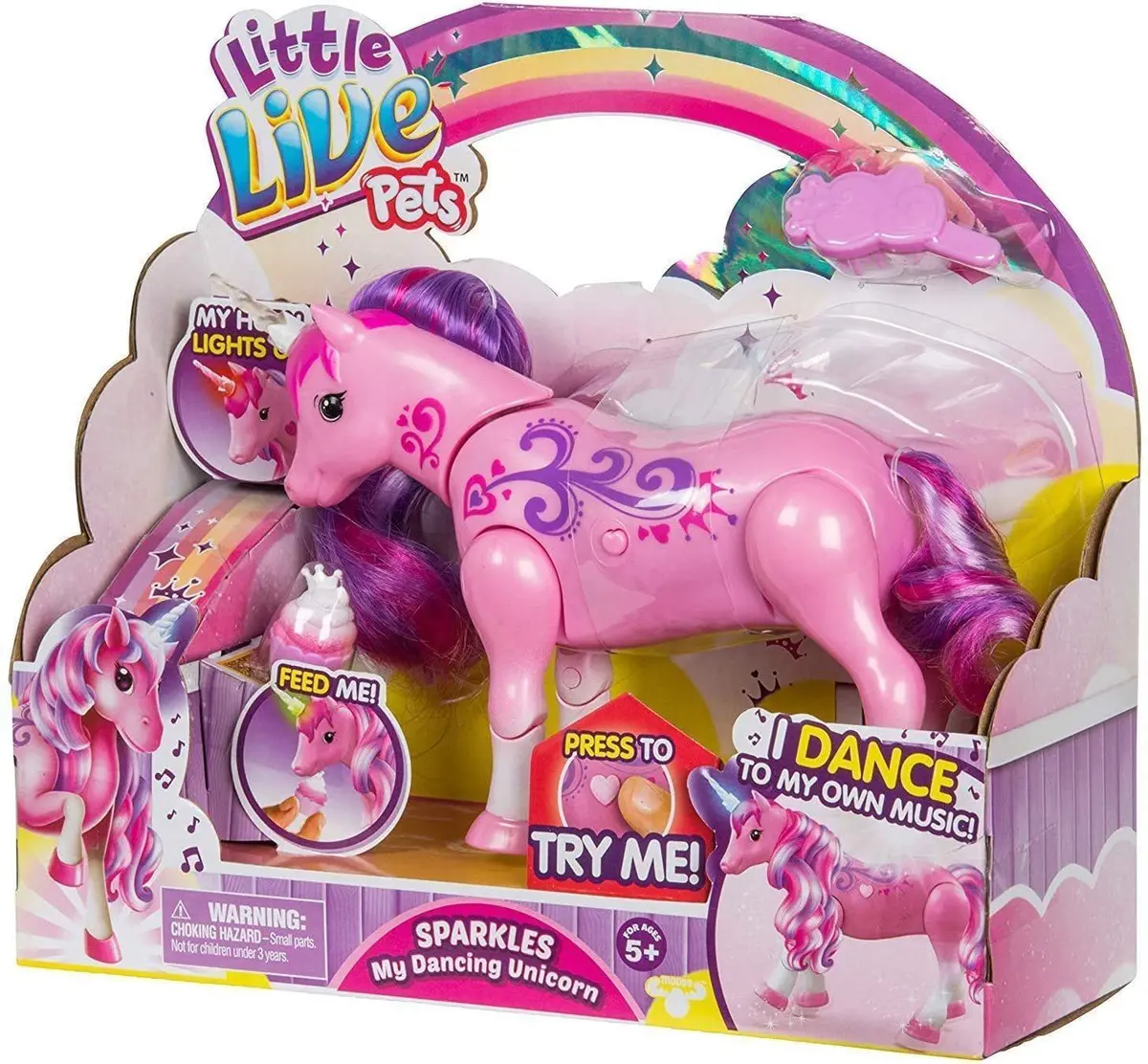 Little Live Pets - Sparkles My Dancing Unicorn Interactive 1