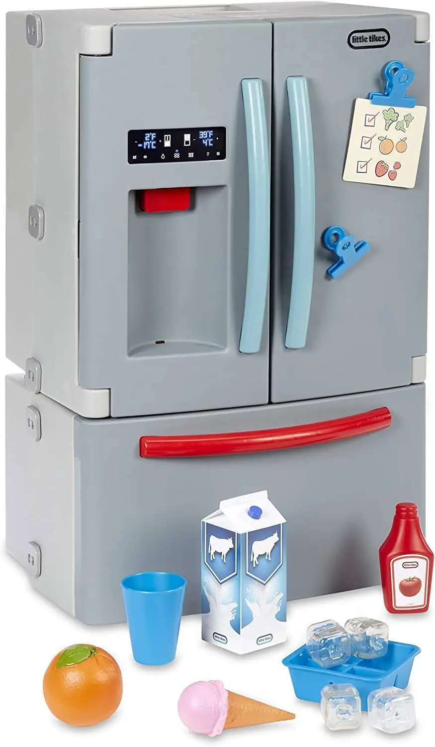 Little Tikes First Fridge Refrigerator With Ice Dispenser 1