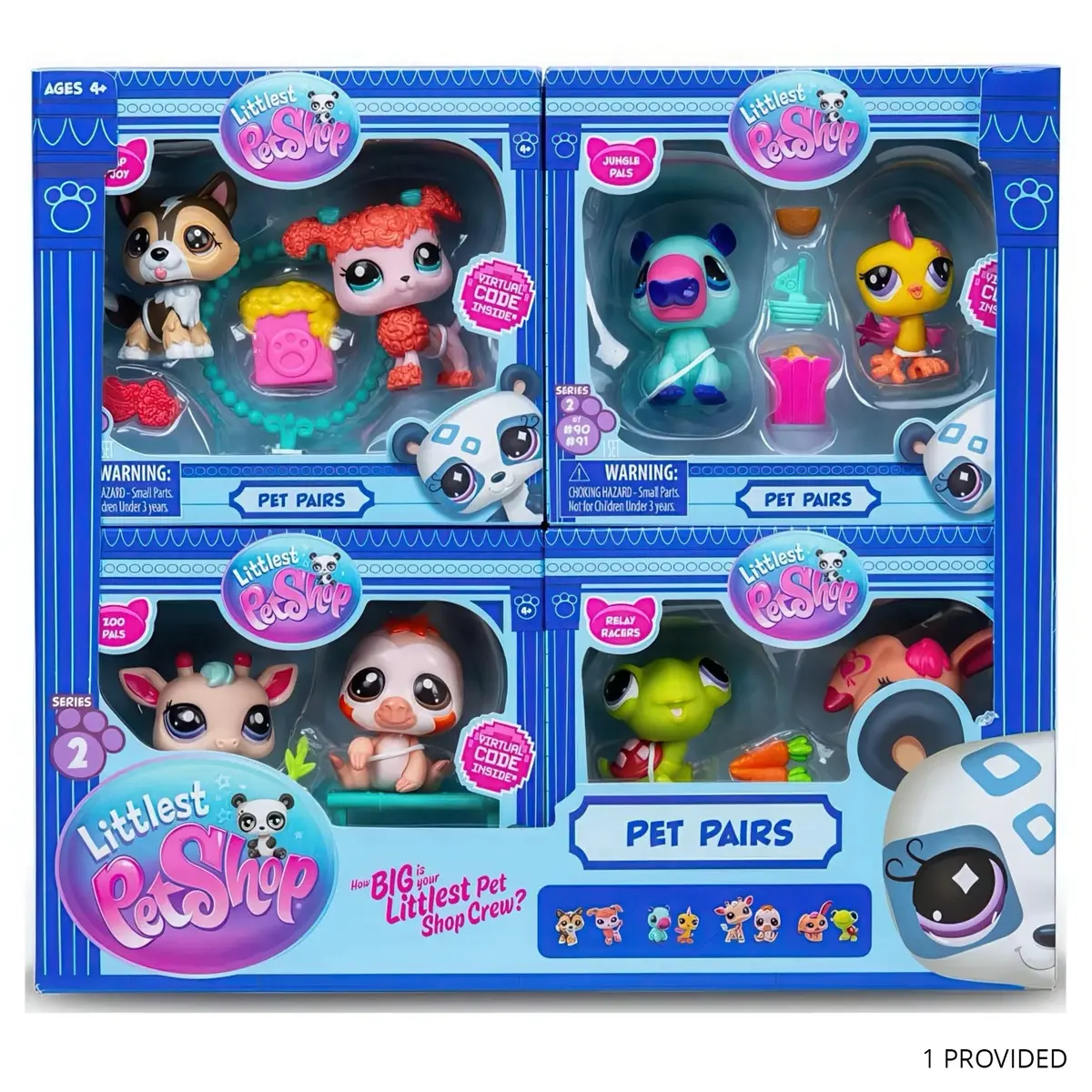 Littlest Pet Shop Pet Pairs 2-Pack Figures - Assorted 1