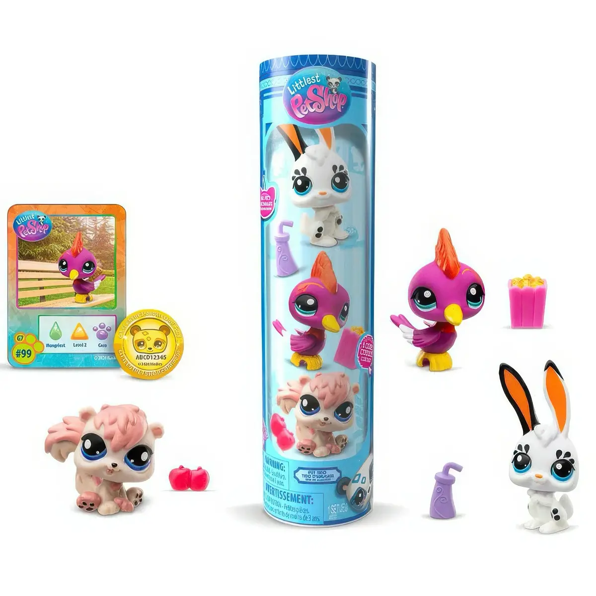 Littlest Pet Shop Pet Trio Collector Tube - Assorted 1