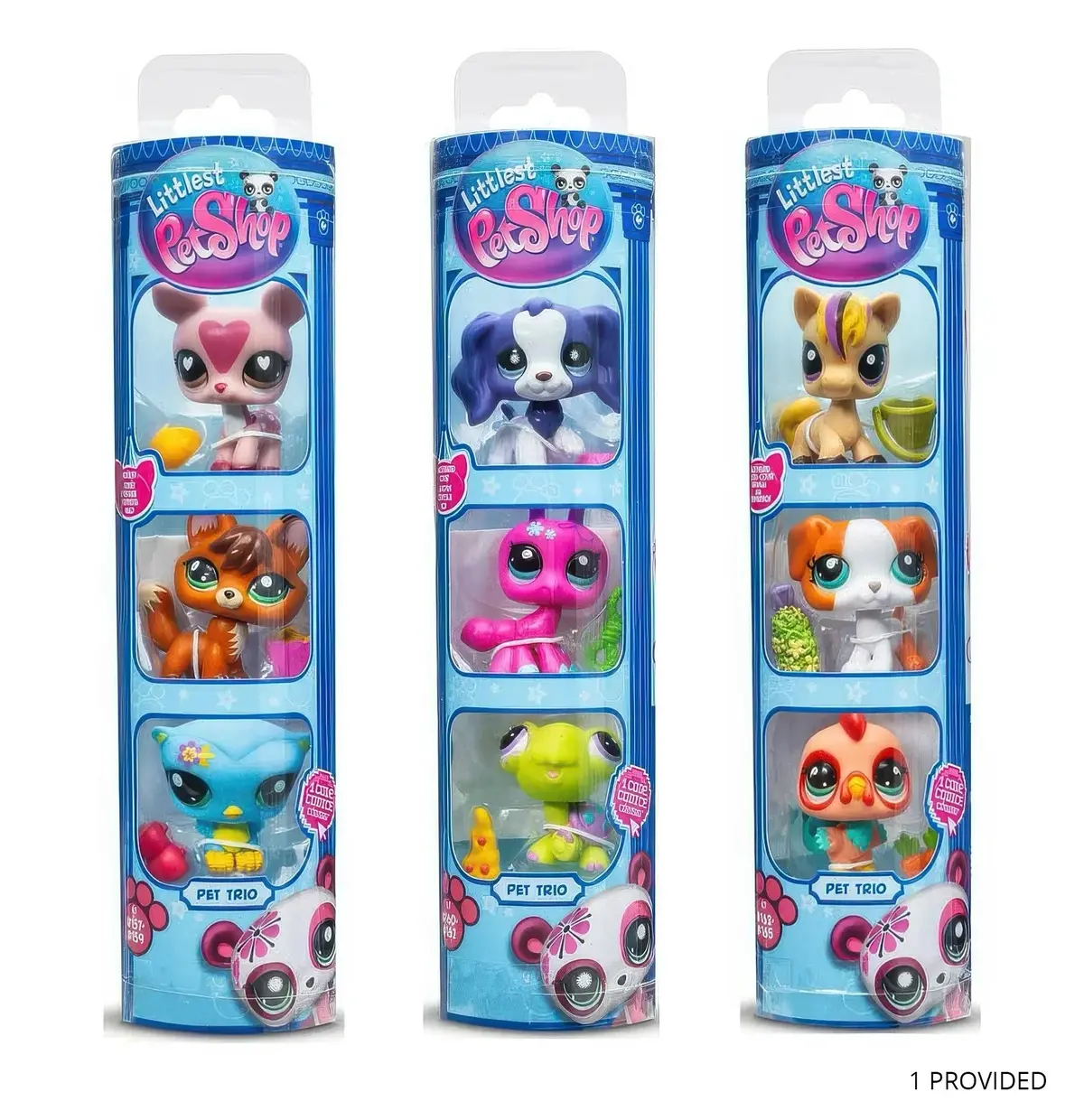Littlest Pet Shop Pet Trio Collector Tube Series 3 - Assorted 1