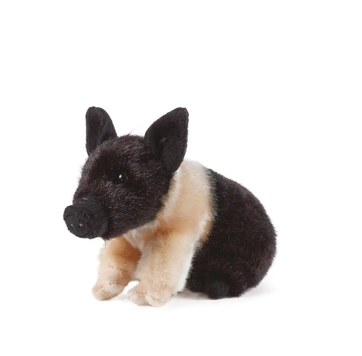 Living Nature Black & Pink Piglet An335 Soft Toy 1