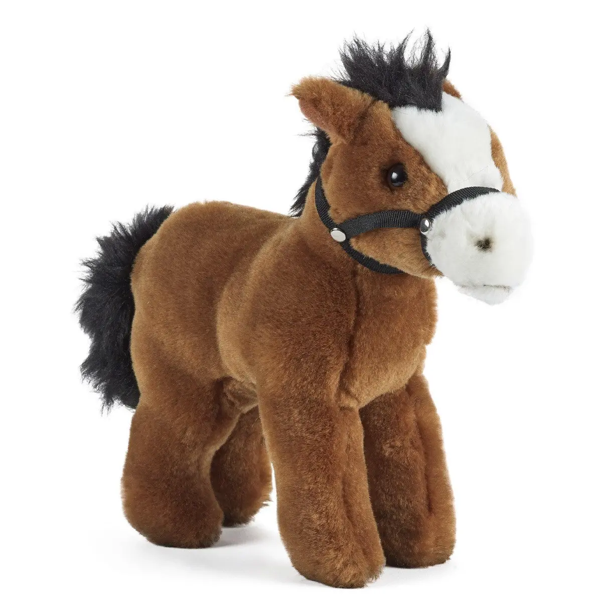 Living Nature Horse With Bridle 23Cm Soft Toy 1