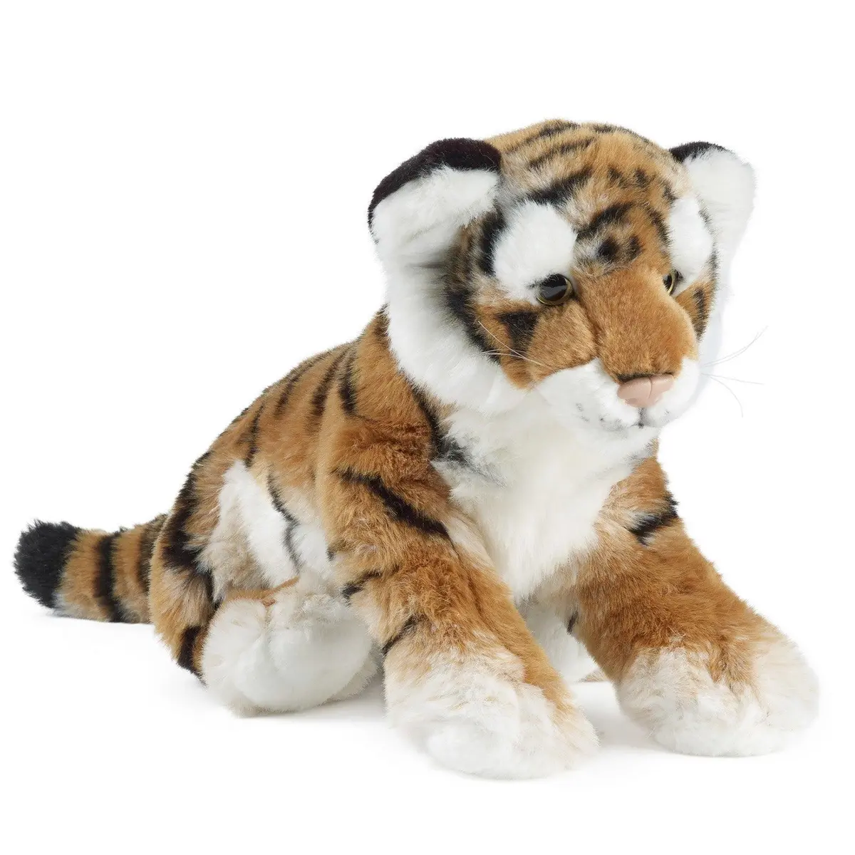 Living Nature Tiger Sitting 31Cm Plush 1
