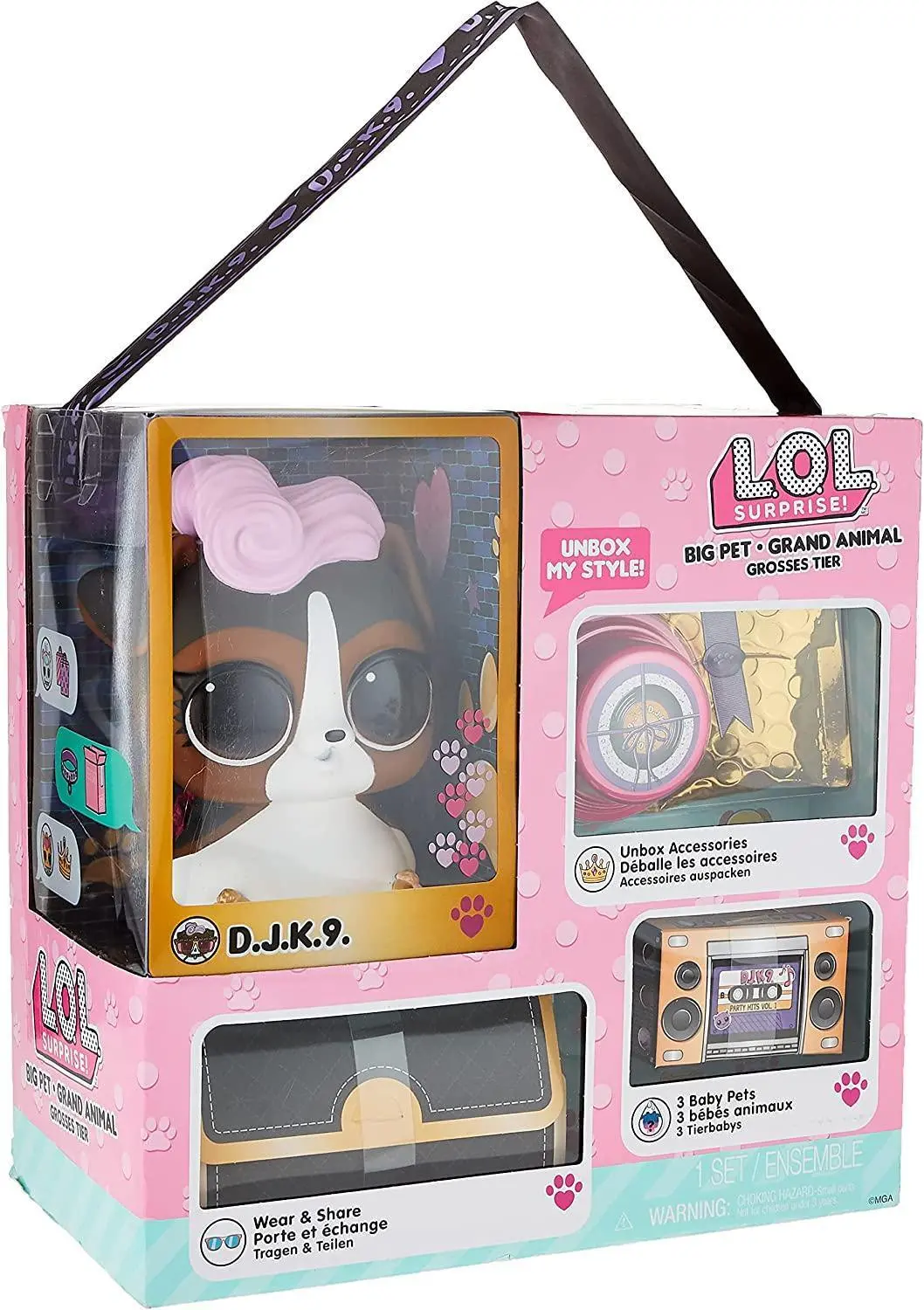 Lol Surprise! Big Pets Dj K.9 Playset 1
