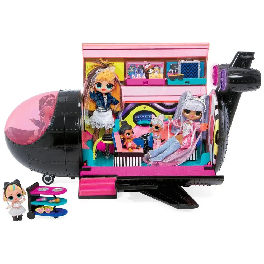Lol Surprise! O.M.G. Remix 4-In-1 Plane Playset 1