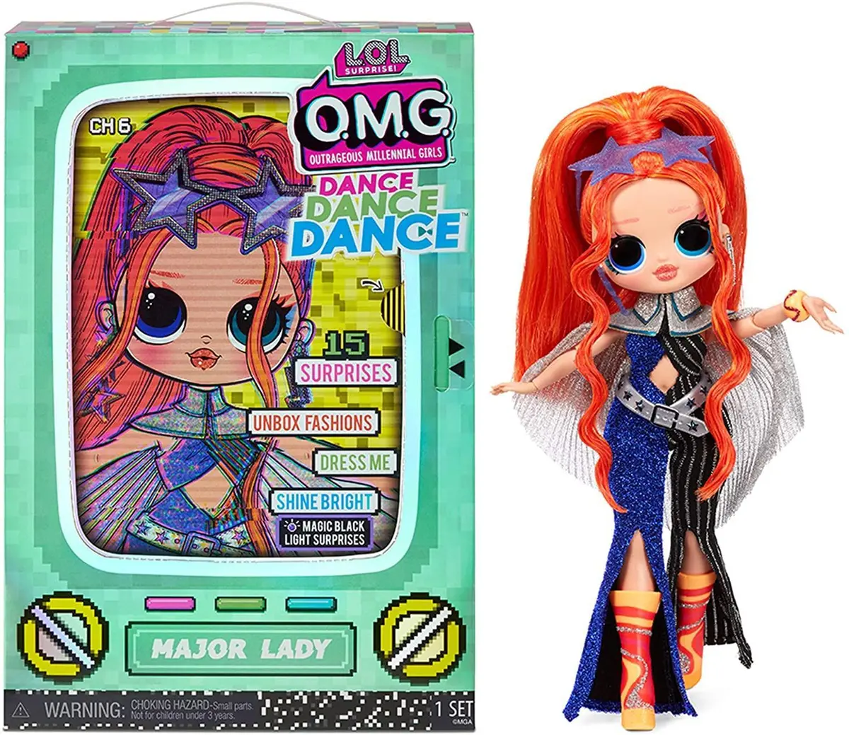 Lol Surprise! Omg Dance Doll Major Lady 1