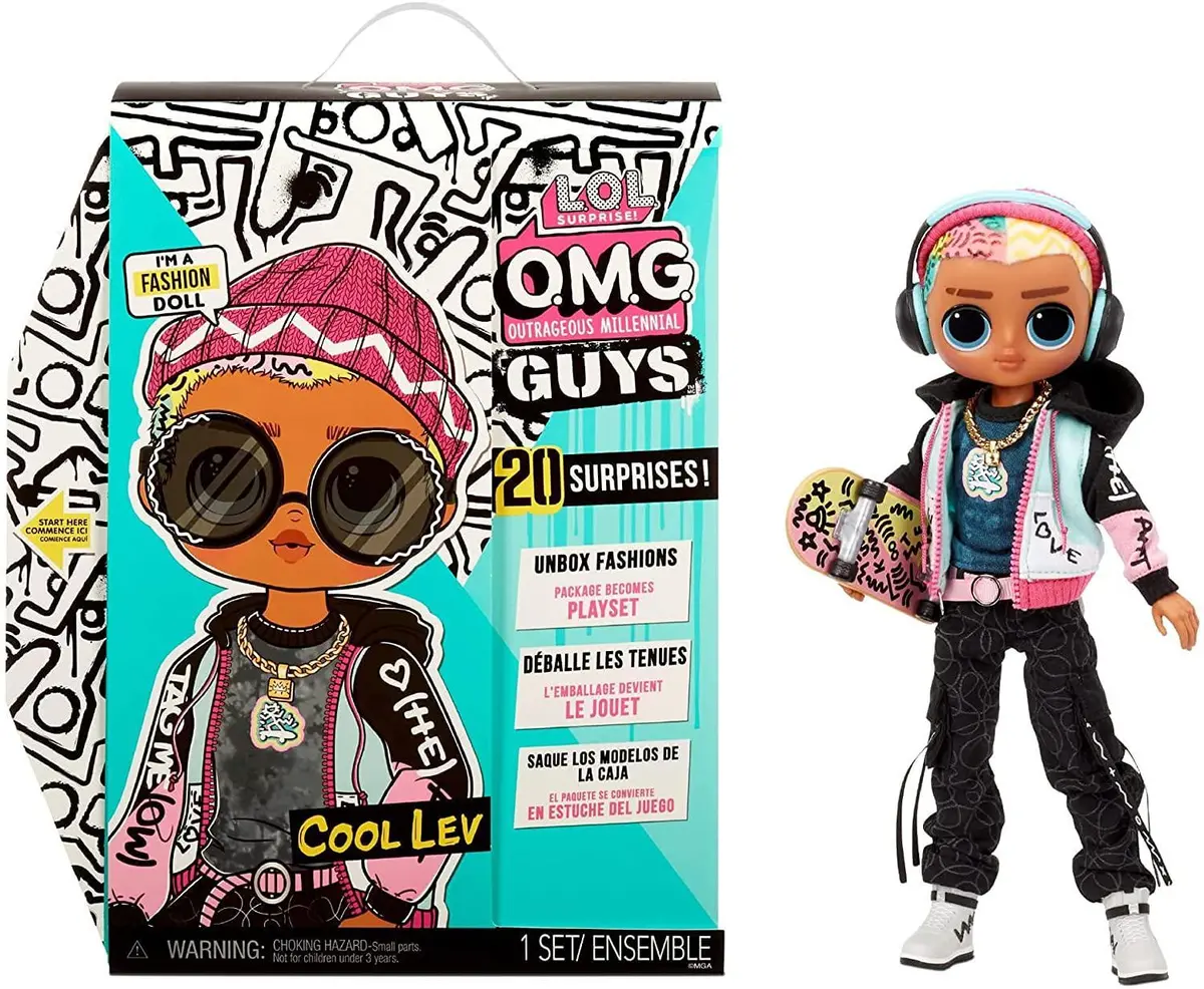 Lol Surprise! Omg Guys Cool Lev Fashion Doll 1