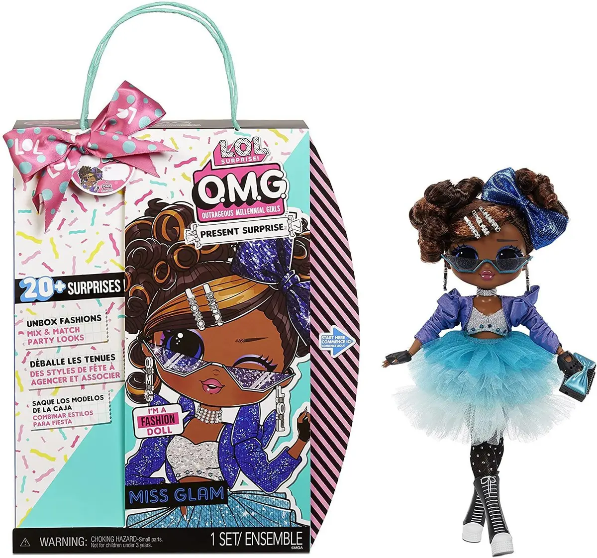 Lol Surprise! Omg Present Surprise Miss Glam Fashion Doll 1