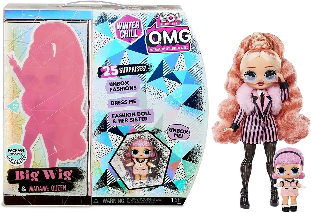 Lol Surprise! Omg Winter Chill Big Wig Fashion Doll 1