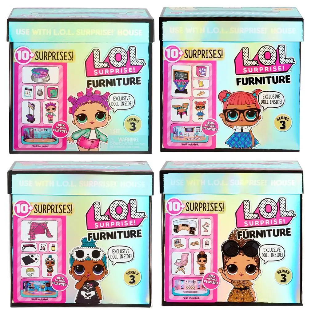 Lol Surprise! Series 3 Furniture With Doll Assortment 1