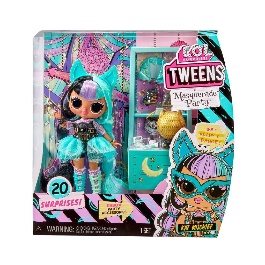 Lol Surprise! Tweens Masquerade Party Fashion Doll Kat Mischief 1