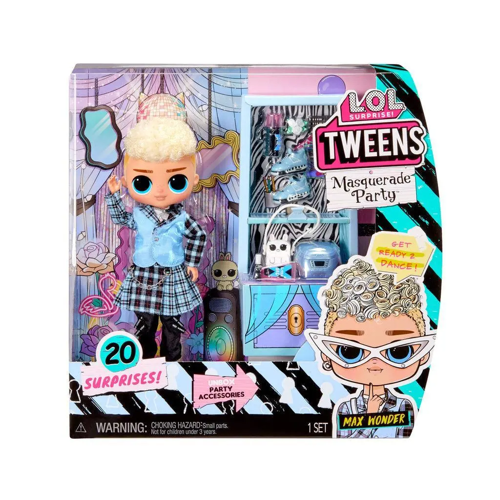 Lol Surprise! Tweens Masquerade Party Fashion Doll Max Wonder 1