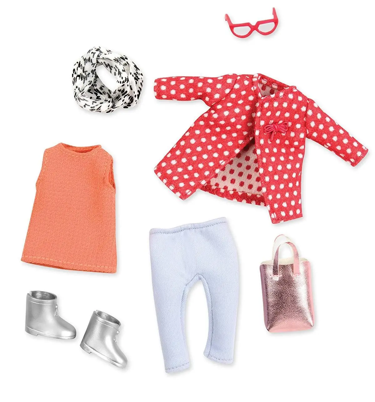Lori Pretty In Patterns Outfit For 6-Inch Doll Lo30014z 1