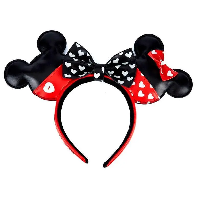 Loungefly Disney Mickey And Minnie Valentines Headband 1