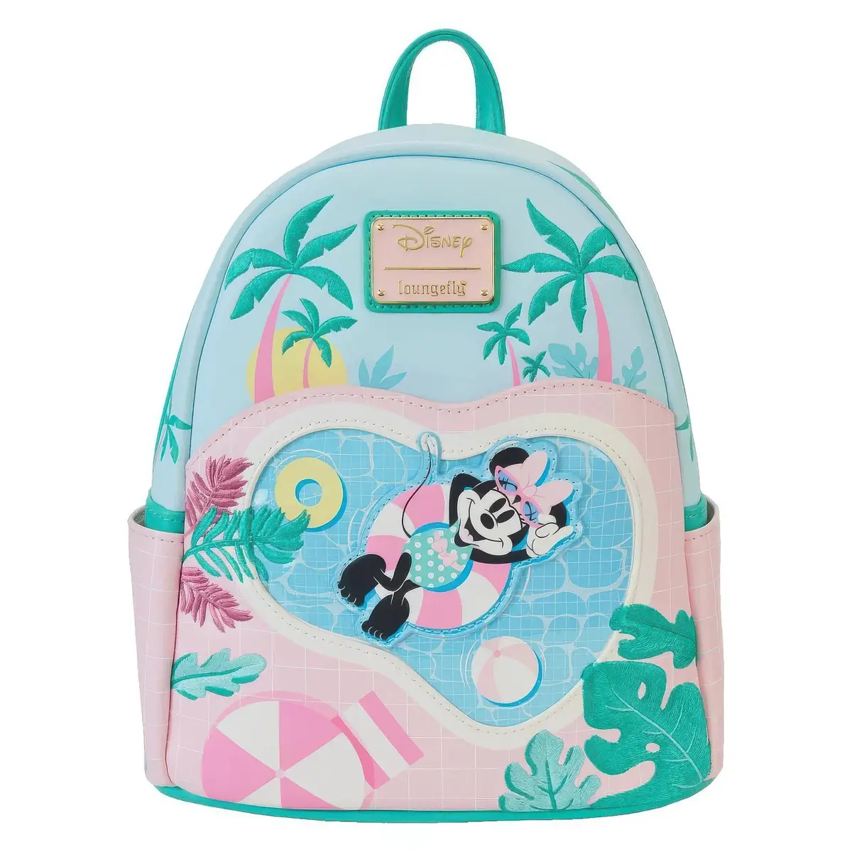 Loungefly Disney Minnie Mouse Vacation Style Backpack 26Cm 1