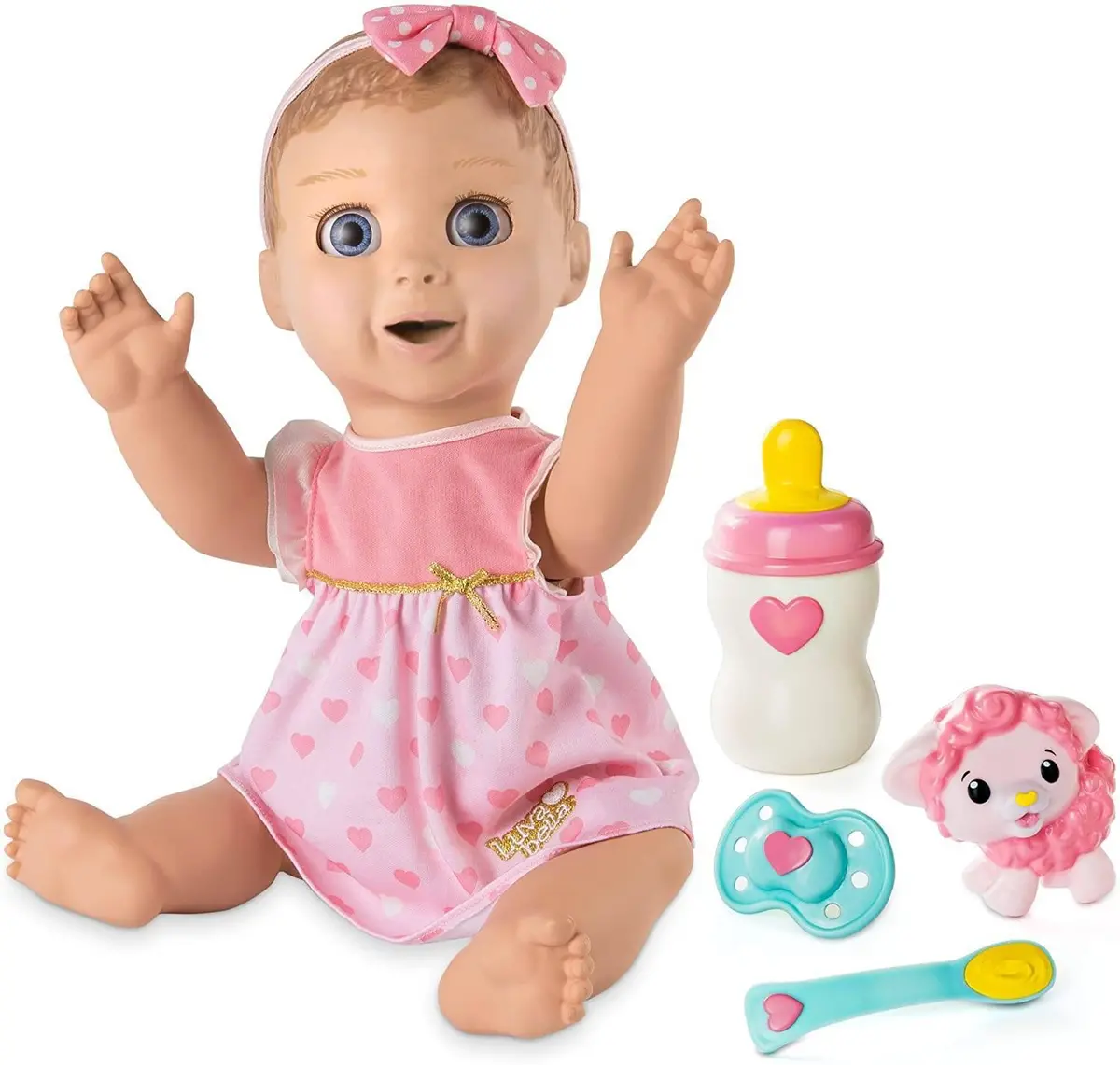 Luvabella Blonde Hair Interactive Baby Doll With Expressions & Movement Dolls 1