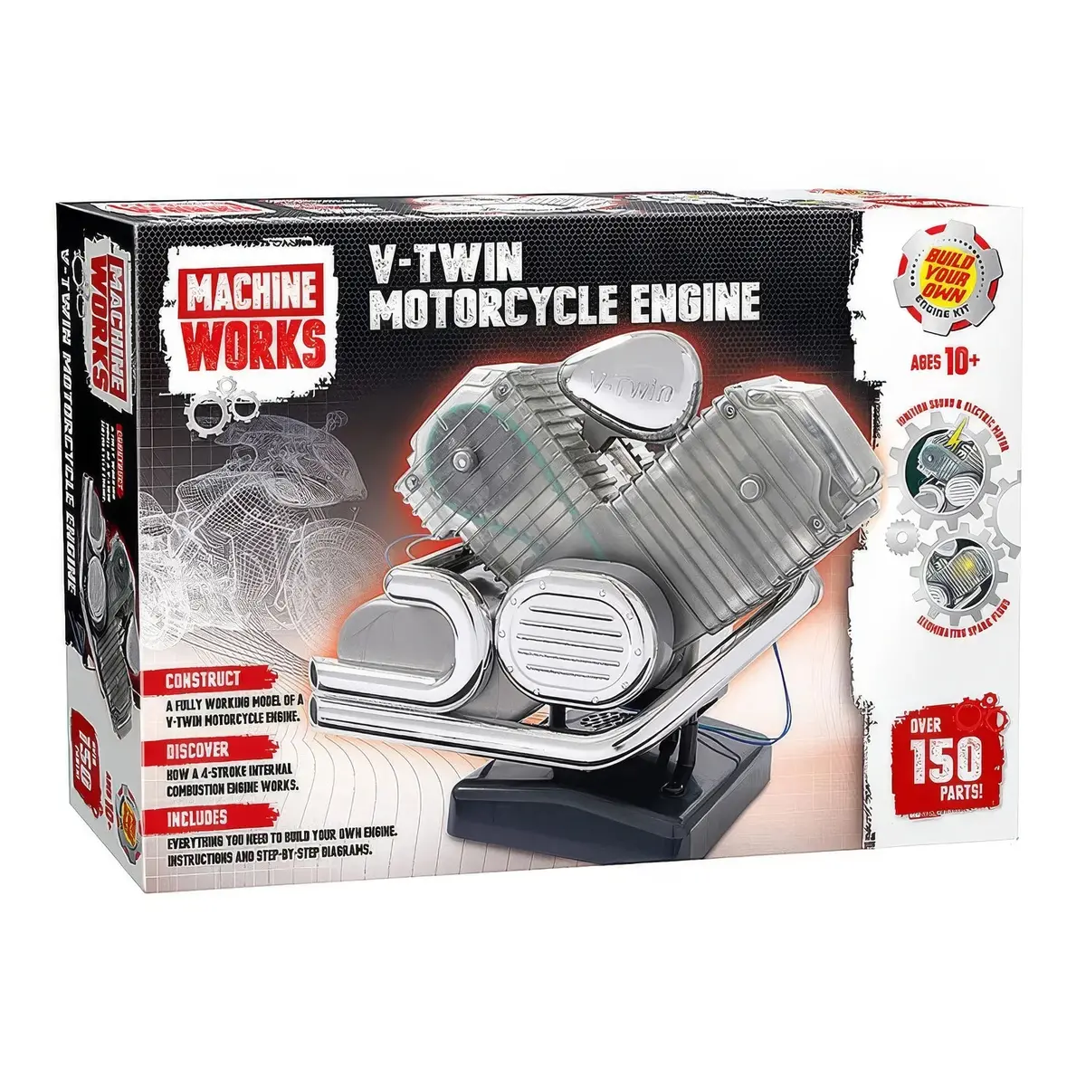 Machine Works V-Twin Motorcycle Engine 1