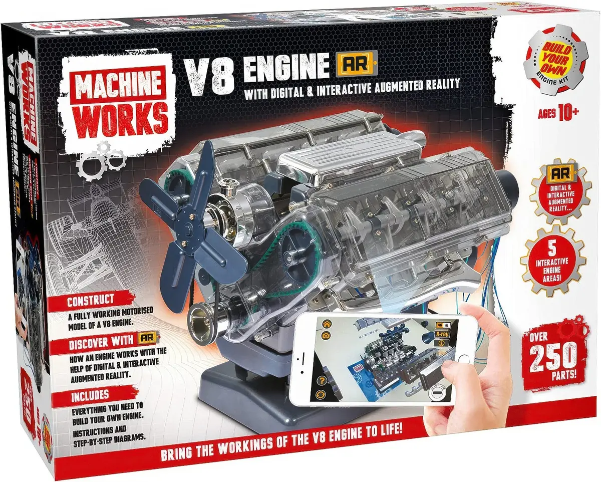 Machine Works V8 Engine Model 250 Pieces 1
