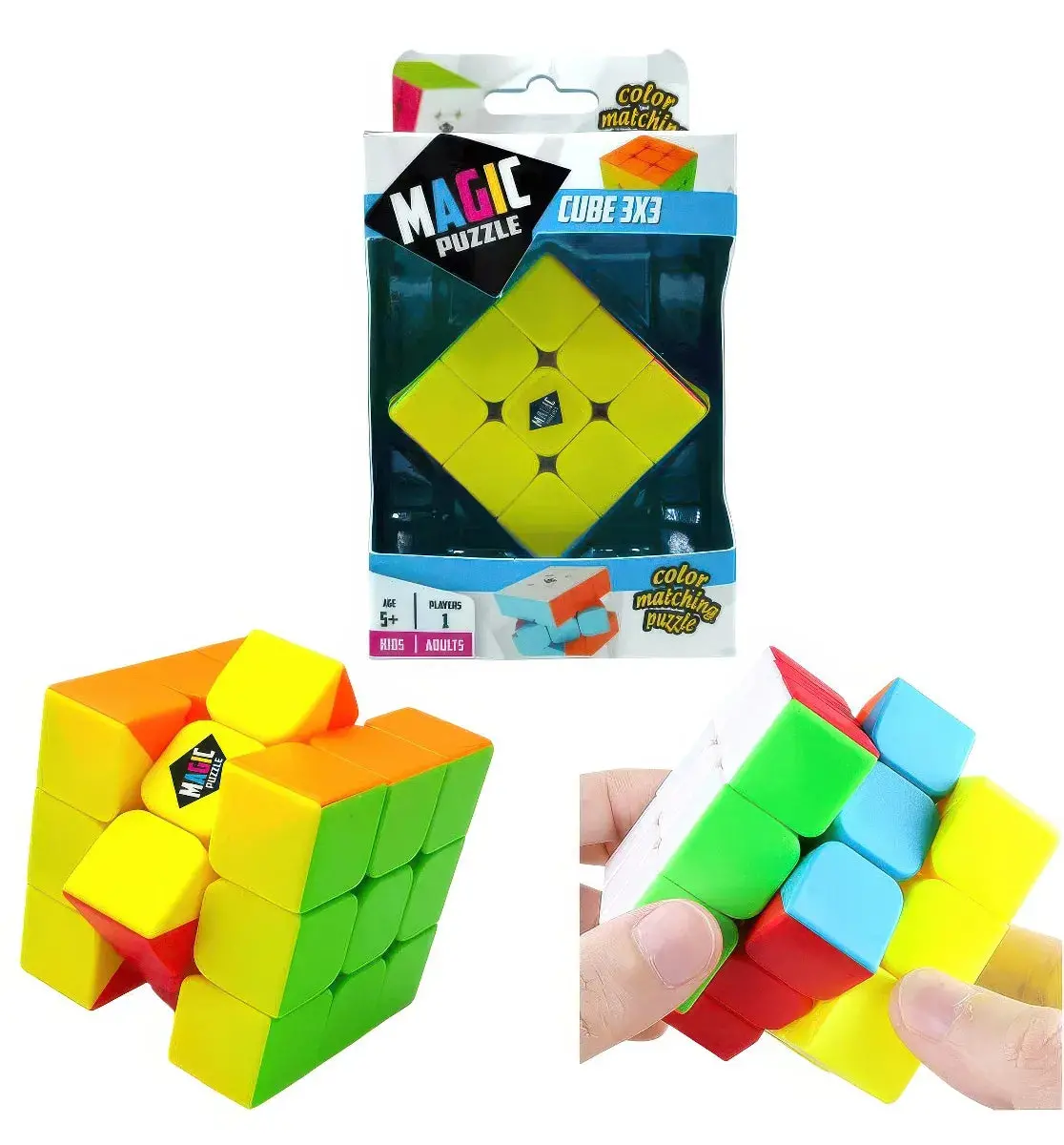 Magic Puzzle Cube 3X3 1