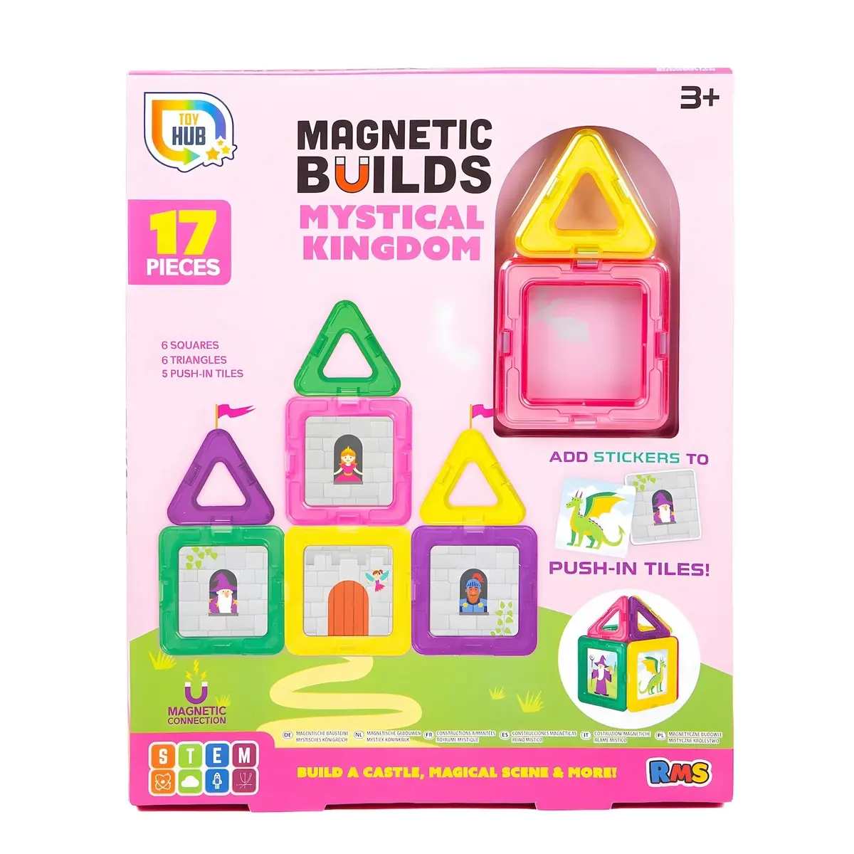 Magnetic Builds 17Pcs - Assorted 1
