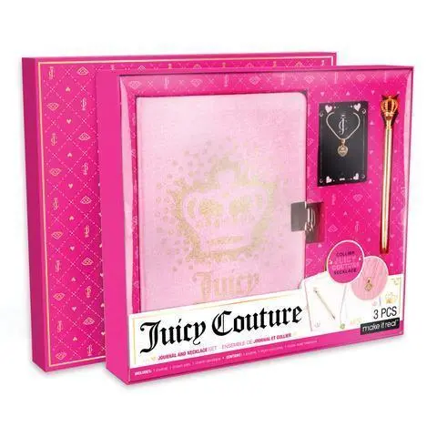 Make It Real 4423 - Juicy Couture Jewellery Journal And Necklace Set 1