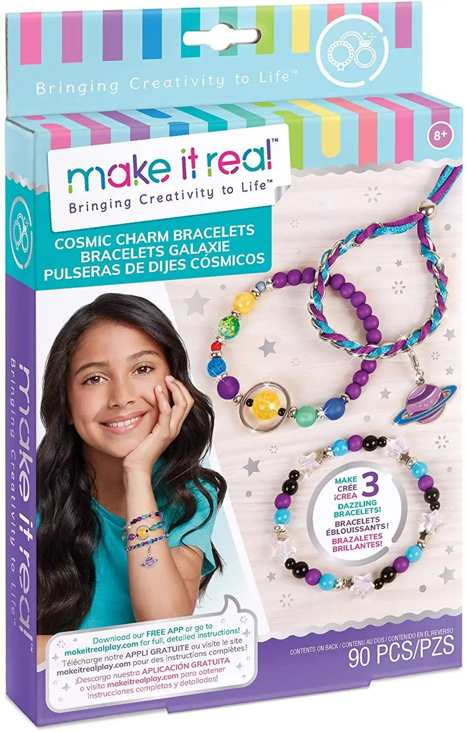 Make It Real Cosmic Charm Bracelets Jewellery Making Set 1