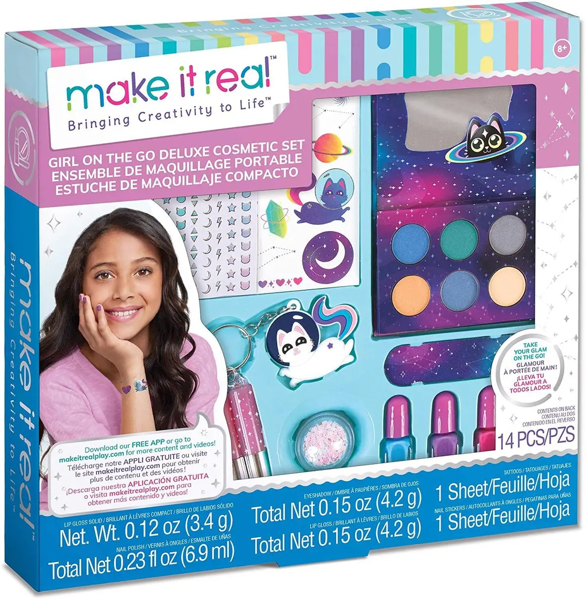 Make It Real Girl-On-The-Go Cosmetic Set 1