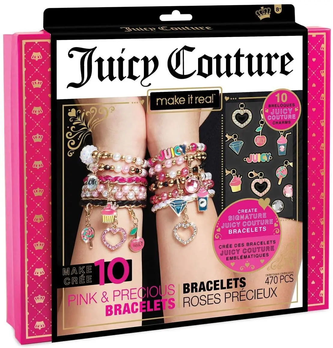 Make It Real Juicy Couture Jewellery Gorgeous Pink Bracelets 1