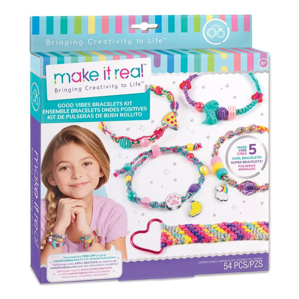 Make It Real Summer Vibes Jewellery Heishi Beads Bracelets Set 1