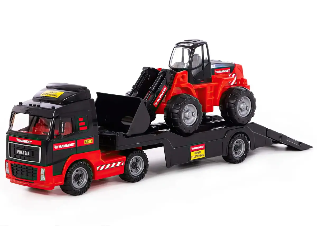 Mammoet Mega Truck With Loader 1