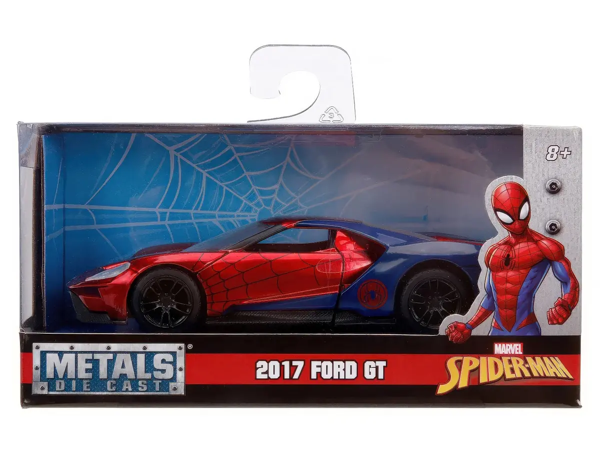 Marvel: 2017 Ford Gt Spider-Man Toy Car 1