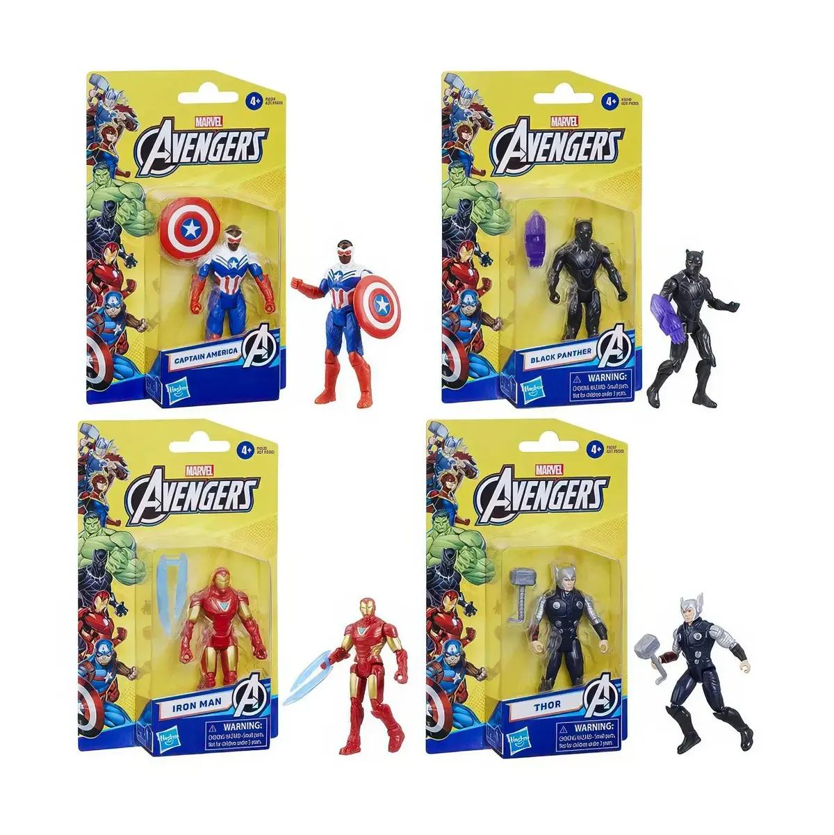 Marvel Avengers Epic Hero Series 4-Inch Action Figures - Assorted 1