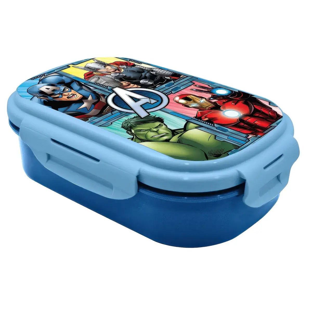 Marvel Avengers Lunch Box With Cutlery 1