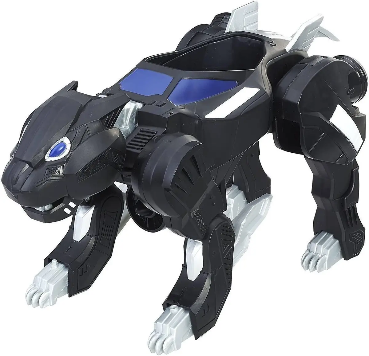 Marvel Black Panther 2-In-1 Panther Jet Vehicle Action Toys & Playsets 1