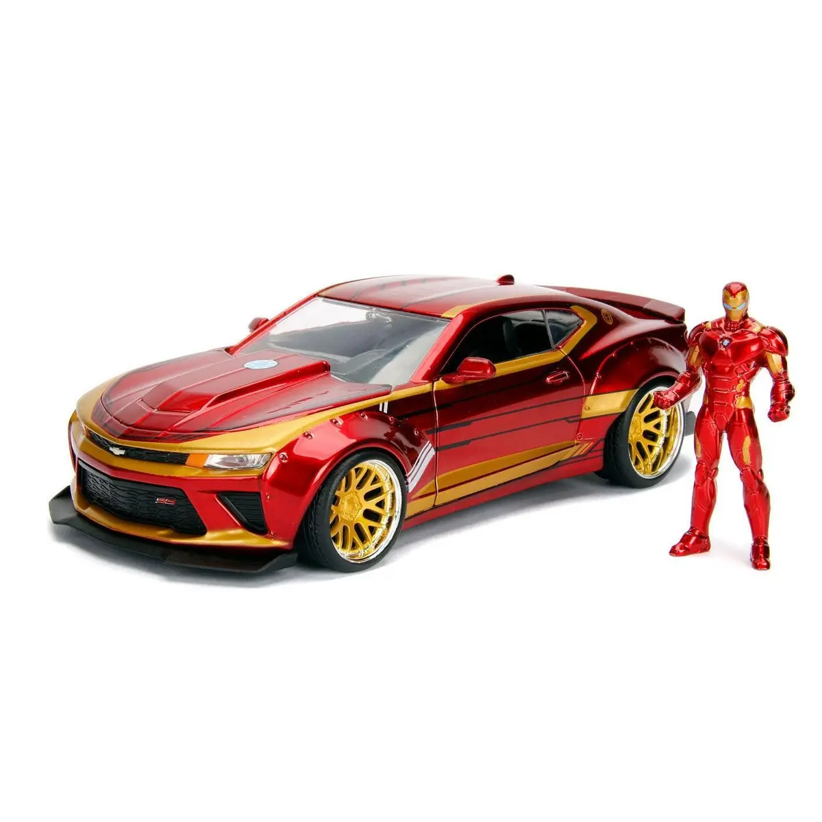 Marvel Iron Man 2016 Chevy Camaro Ss 1:24 1