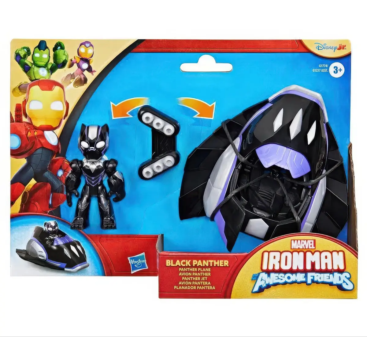 Marvel Iron Man & His Awesome Friends Black Panther 1