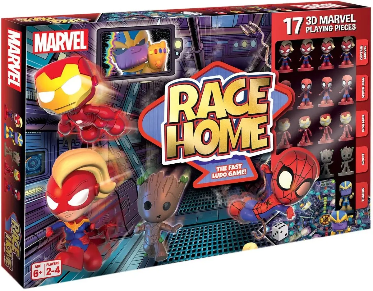 Marvel Race Home Board Game 1