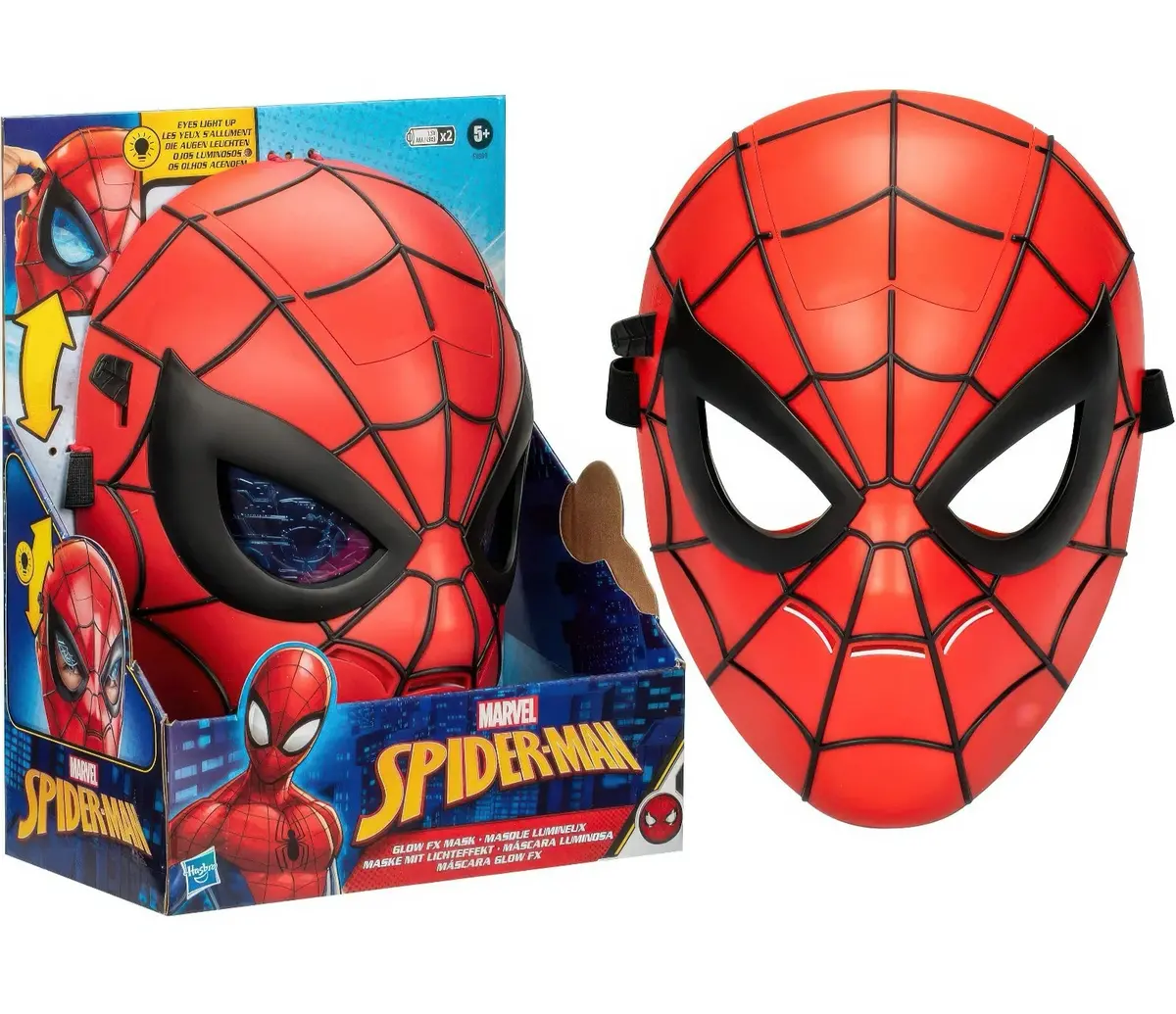 Marvel Spider-Man Mask Glow Fx 1
