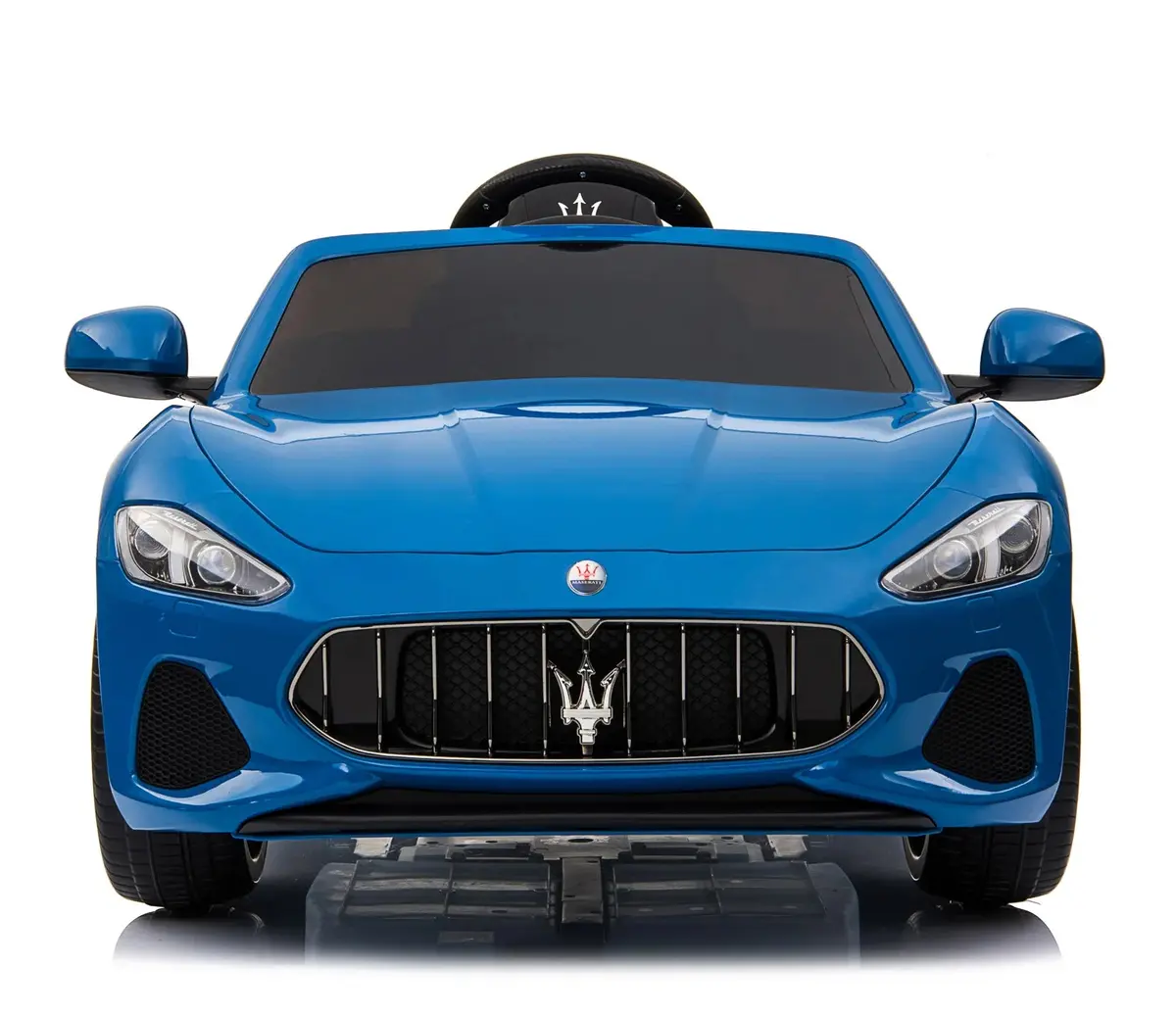 Maserati Grancabrio 12V Battery Ride-On Car With Remote Control - Blue 1