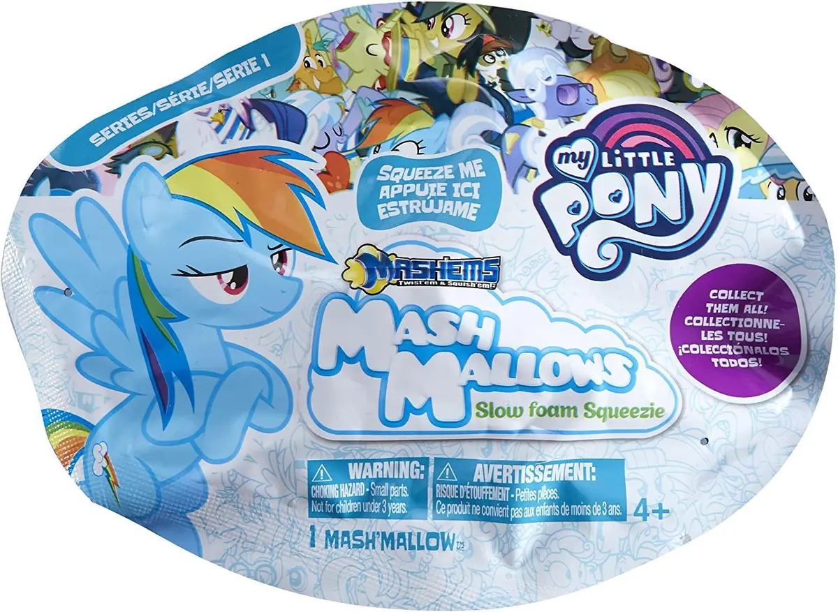 Mash'ems 56400 My Little Pony Marshmallow Figure 1