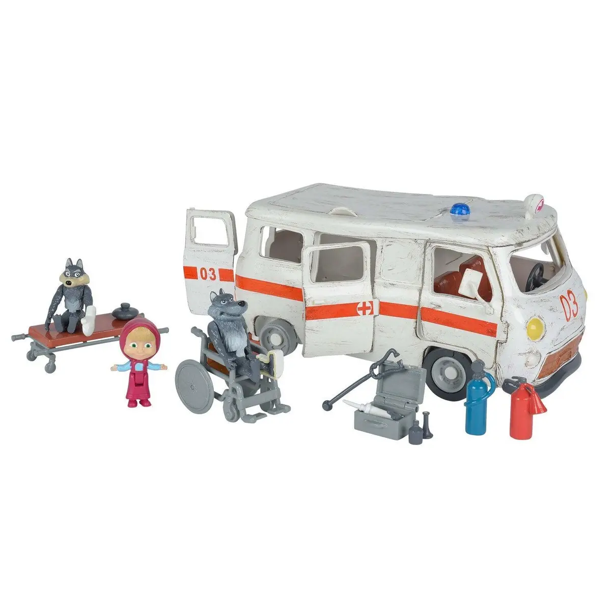 Masha And The Bear Ambulance Playset 1