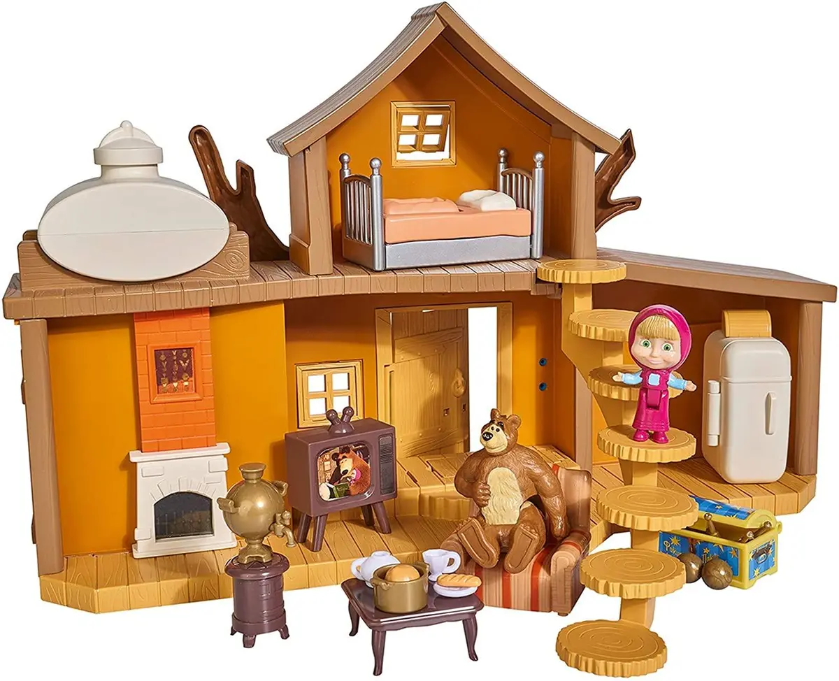 Masha & The Bear Big Bear's House Playset 1