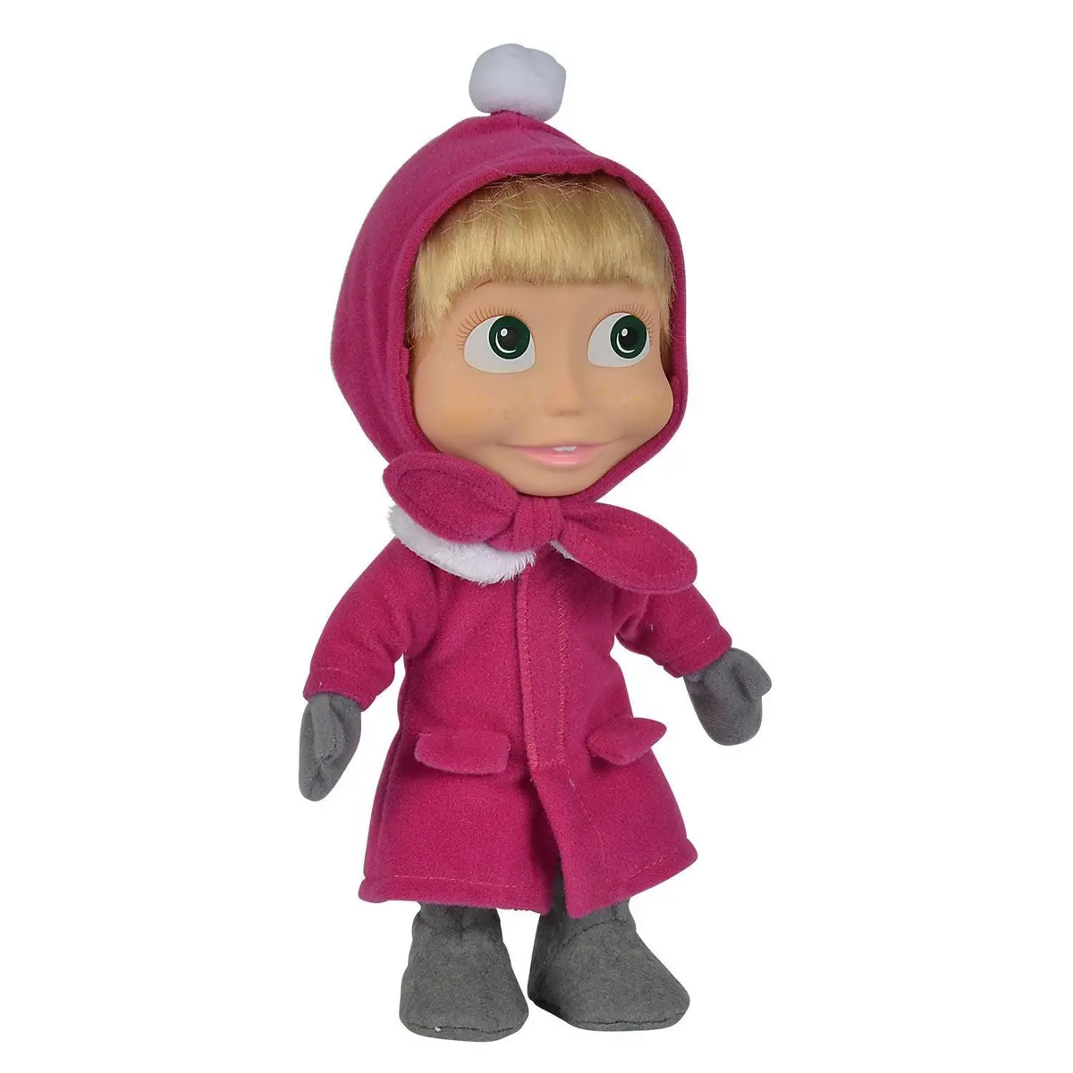 Masha And The Bear Soft Pop Winter Doll 23Cm 1