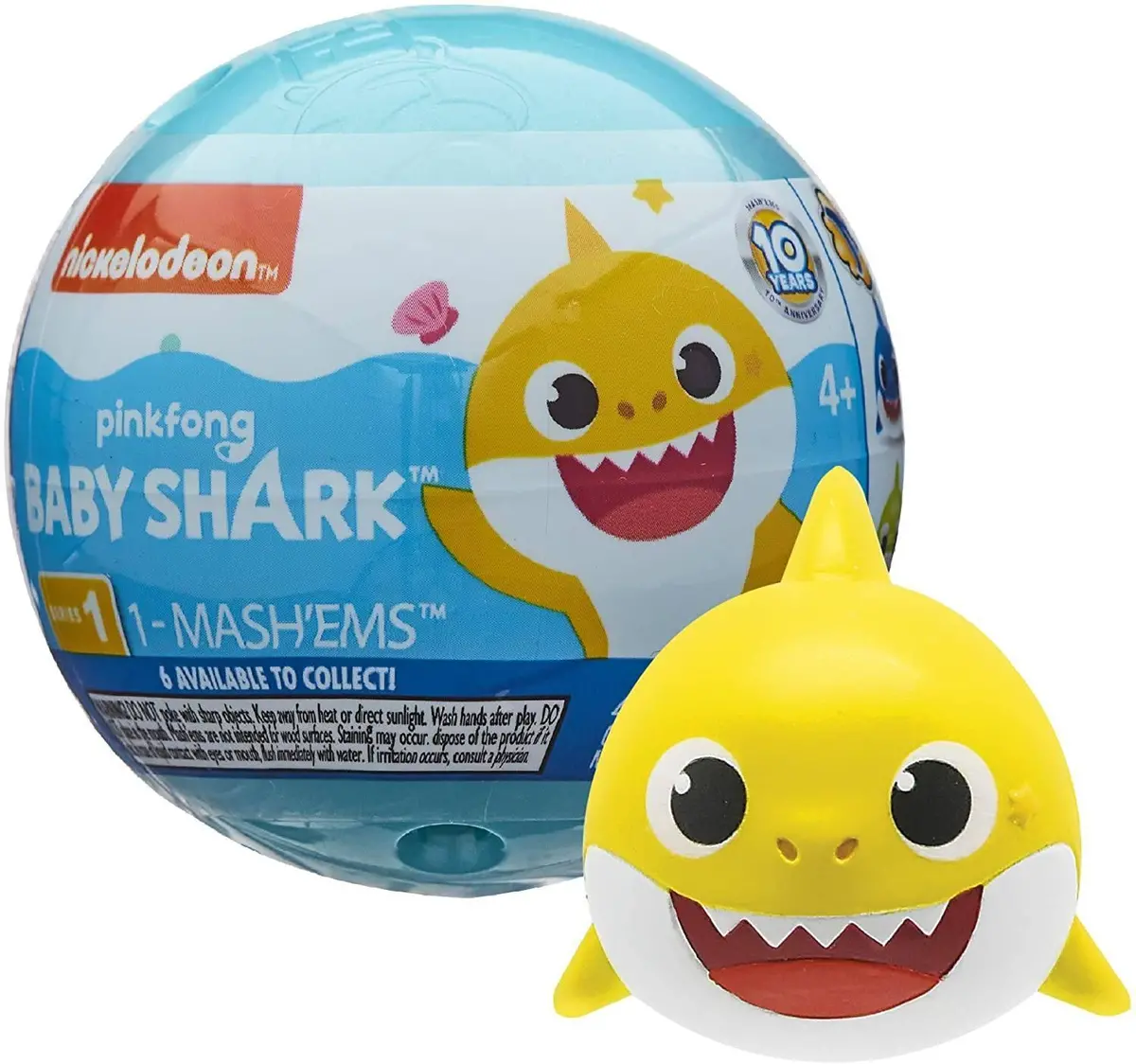 Mashems Baby Shark Sphere Capsule - Assorted 1